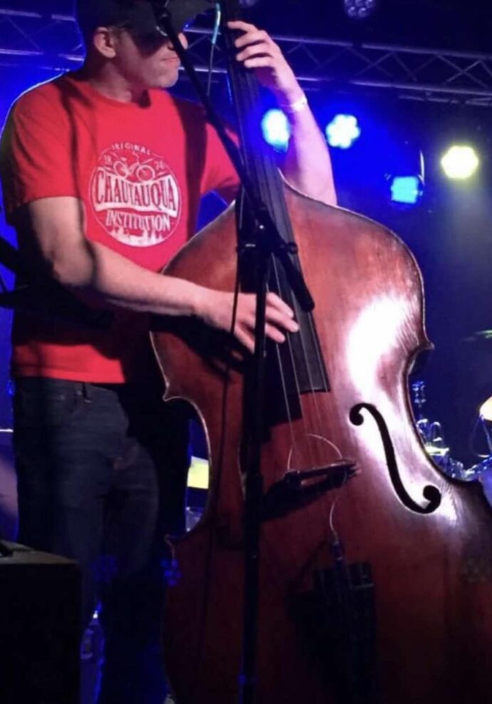 Greg Thurman playing Bass